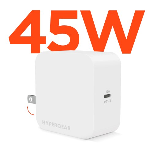 HyperGear PD45W USB-C Wall Charger HyperGear PD45W USB-C Wall Charger