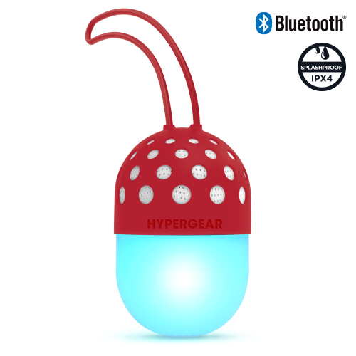 HyperGear Go-Glo Light-Up LED Wireless Speaker HyperGear Go-Glo Light-Up LED Wireless Speaker
